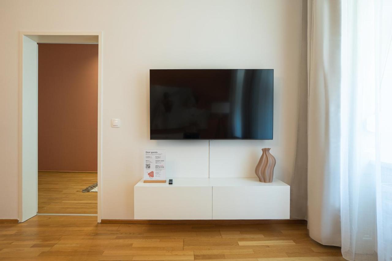 Bright 3-Room Apartment With A King-Size Bed Wien Eksteriør bilde