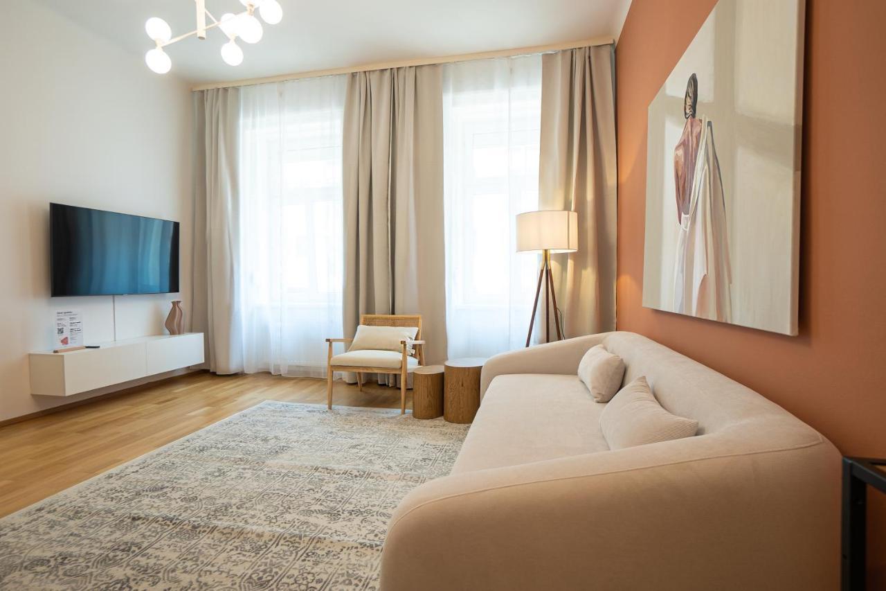 Bright 3-Room Apartment With A King-Size Bed Wien Eksteriør bilde