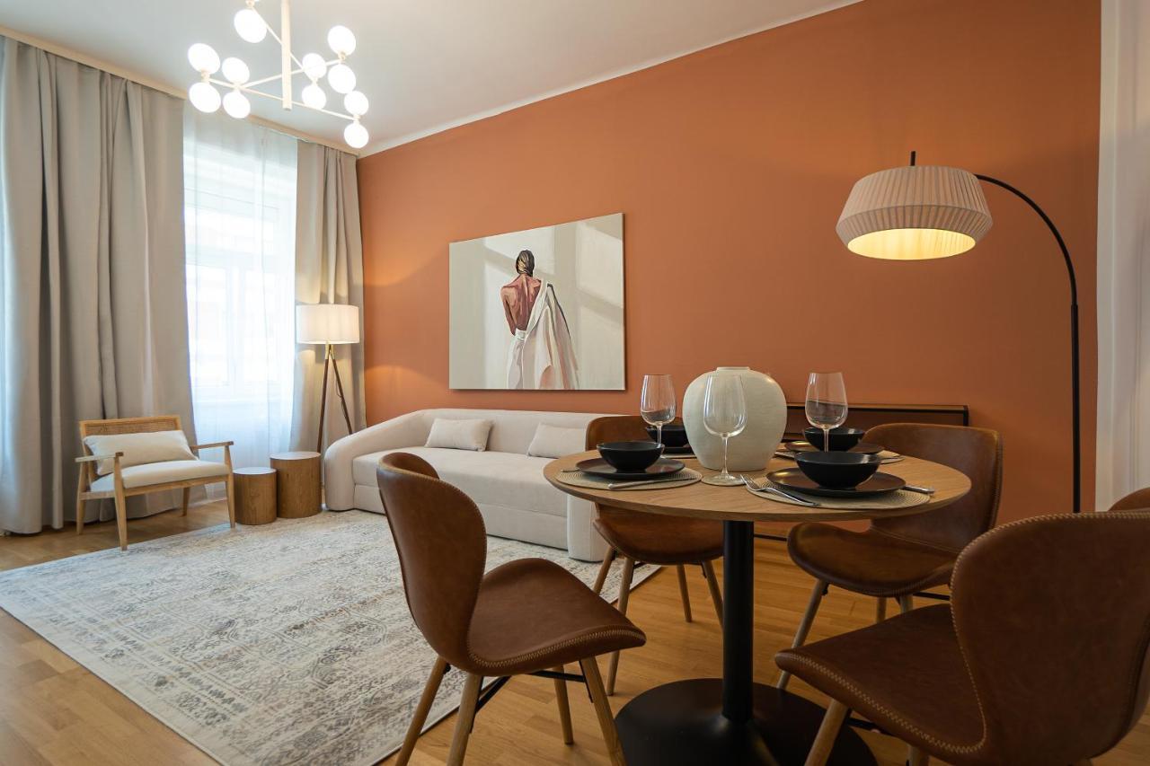 Bright 3-Room Apartment With A King-Size Bed Wien Eksteriør bilde