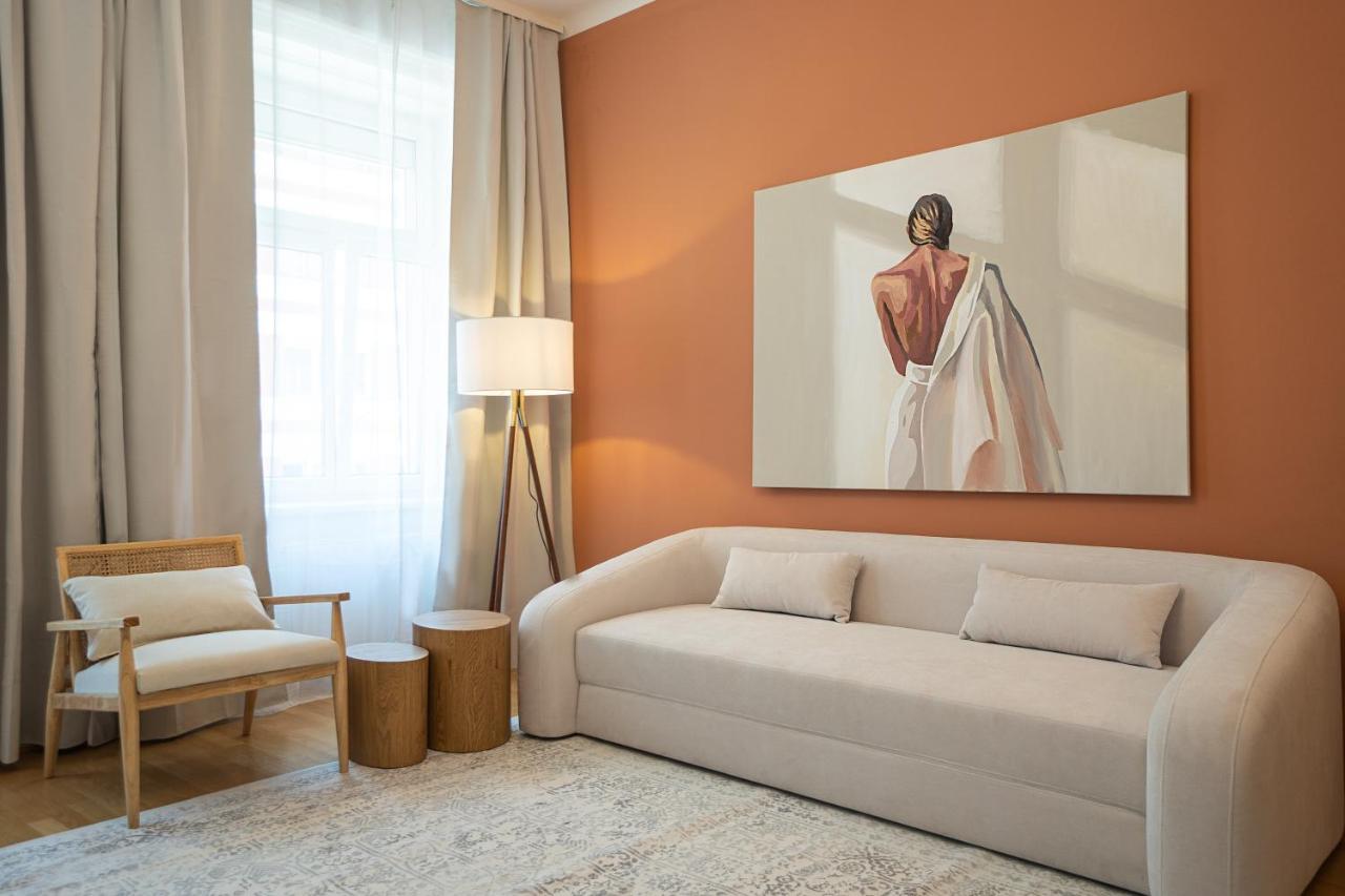 Bright 3-Room Apartment With A King-Size Bed Wien Eksteriør bilde