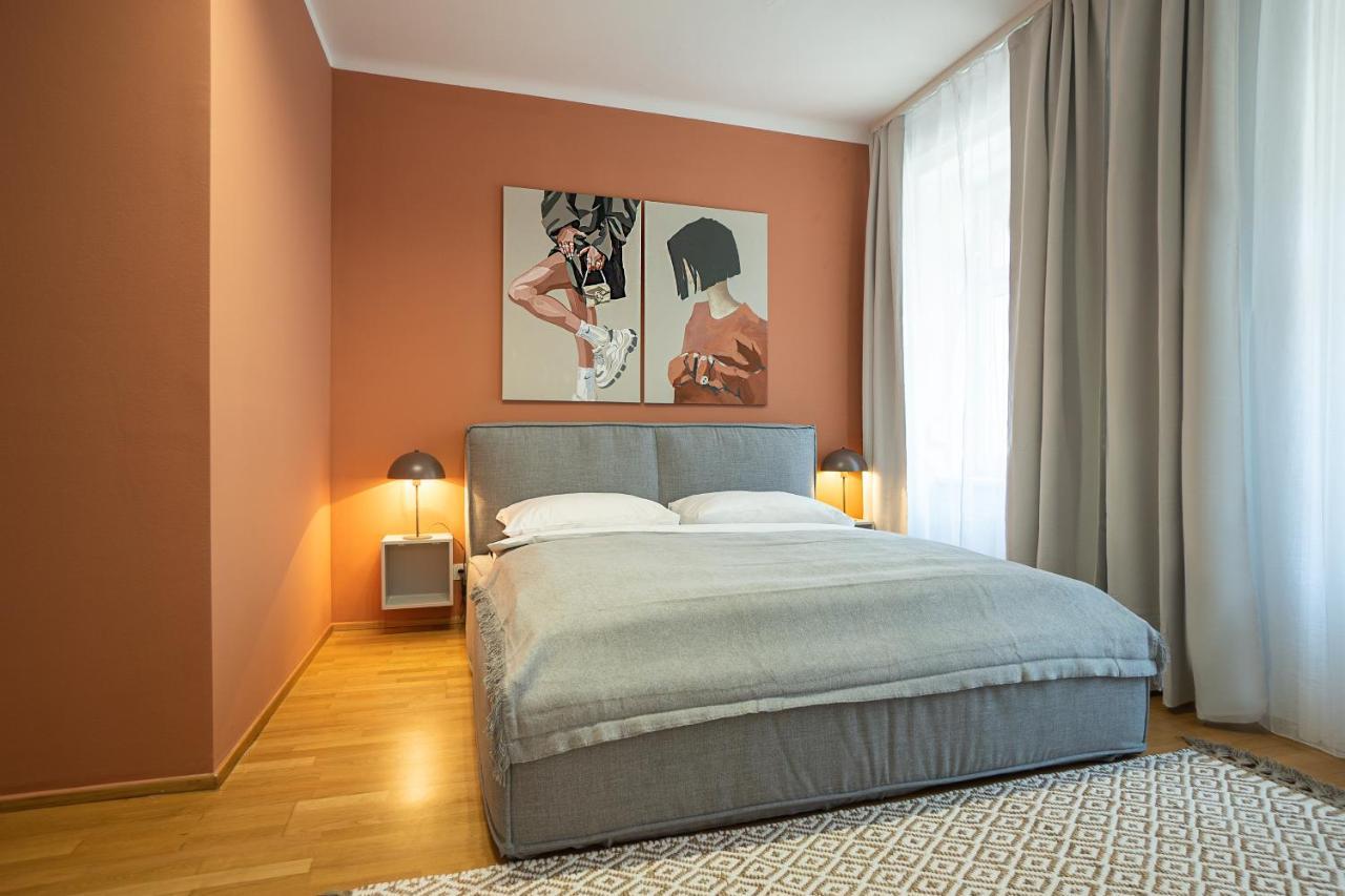Bright 3-Room Apartment With A King-Size Bed Wien Eksteriør bilde
