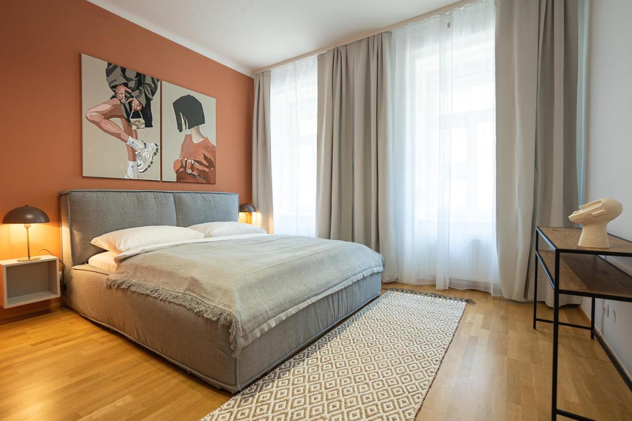 Bright 3-Room Apartment With A King-Size Bed Wien Eksteriør bilde